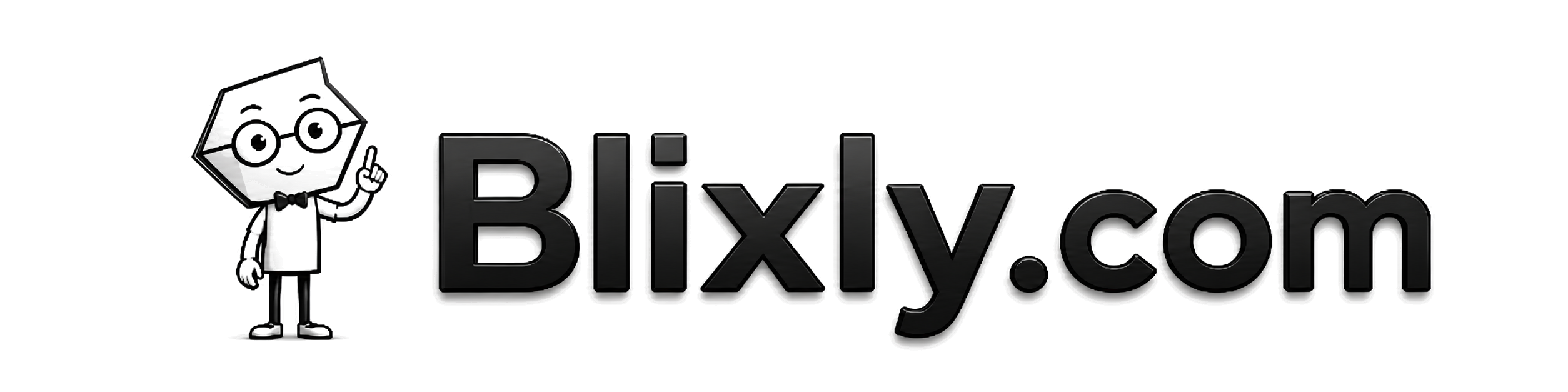 Blixly character pointing